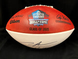 Charles Woodson Class of 2021 Autographed Hall of Fame Football