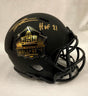 Charles Woodson Class of 2021 Autographed Hall of Fame Black Mini Helmet With HOF Inscription