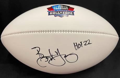 Bryant Young Class of 2022 Autographed Hall of Fame Football