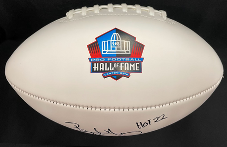 Bryant Young Class of 2022 Autographed Hall of Fame Football