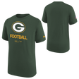 Packers Nike Youth Sideline T-shirt 2022