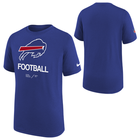 Bills Nike Youth Sideline T-shirt 2022