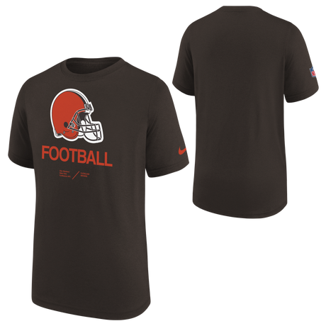 Browns Nike Youth Sideline T-shirt 2022