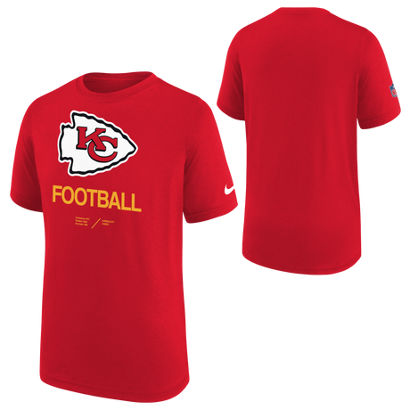 Chiefs Nike Youth Sideline T-shirt 2022