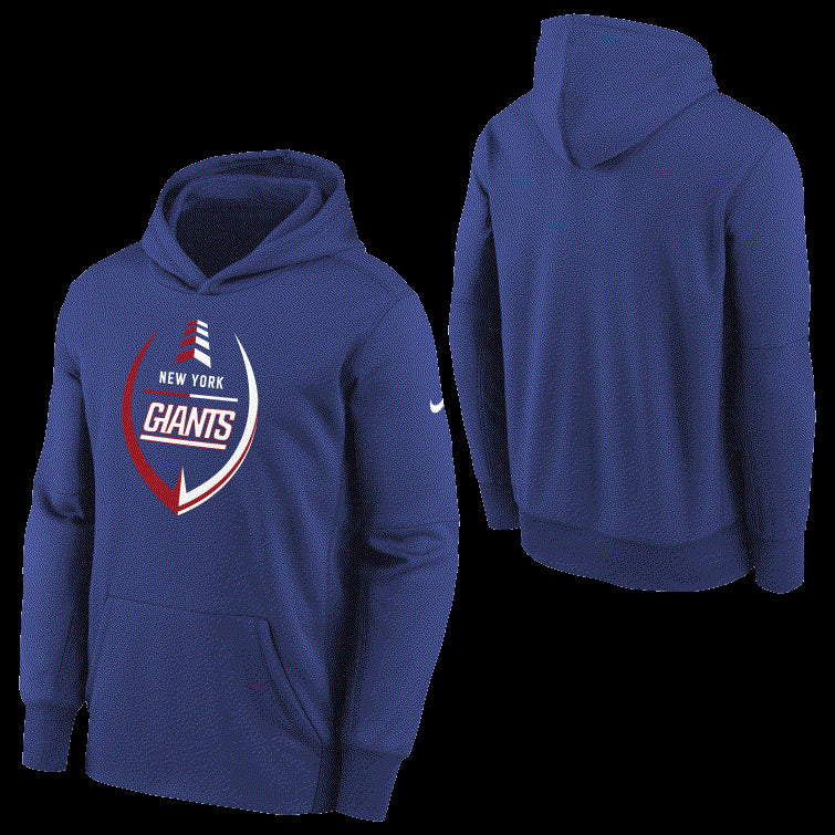 Giants Youth Nike Icon Performance Pullover Hoodie