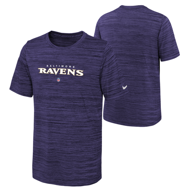 Ravens Youth Team Issue Velocity T-Shirt