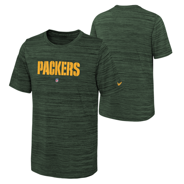 Packers Youth Team Issue Velocity T-Shirt