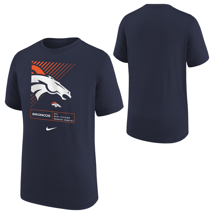 Broncos Youth Yard Line T-Shirt