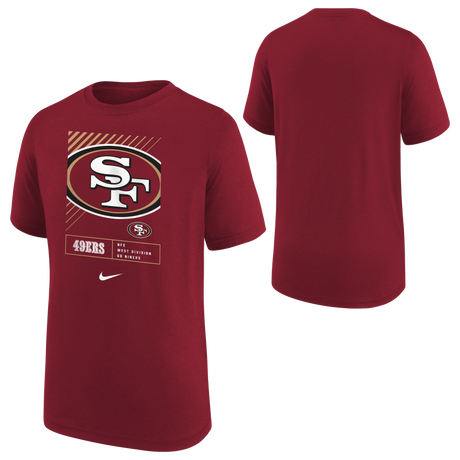 49ers Youth Yard Line T-Shirt