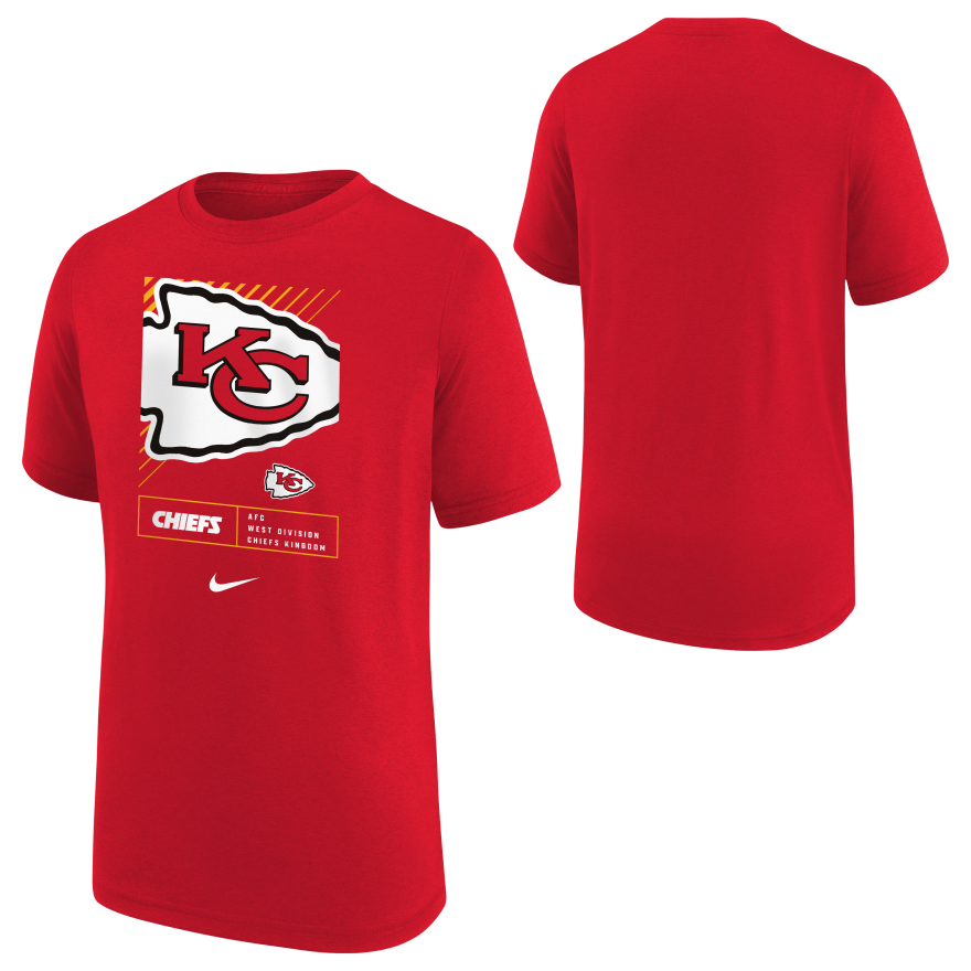 Chiefs Youth Yard Line T-Shirt