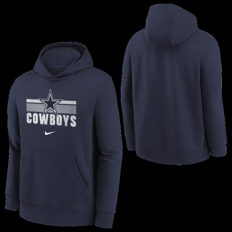 Cowboys Youth Nike Stripes Sweatshirt