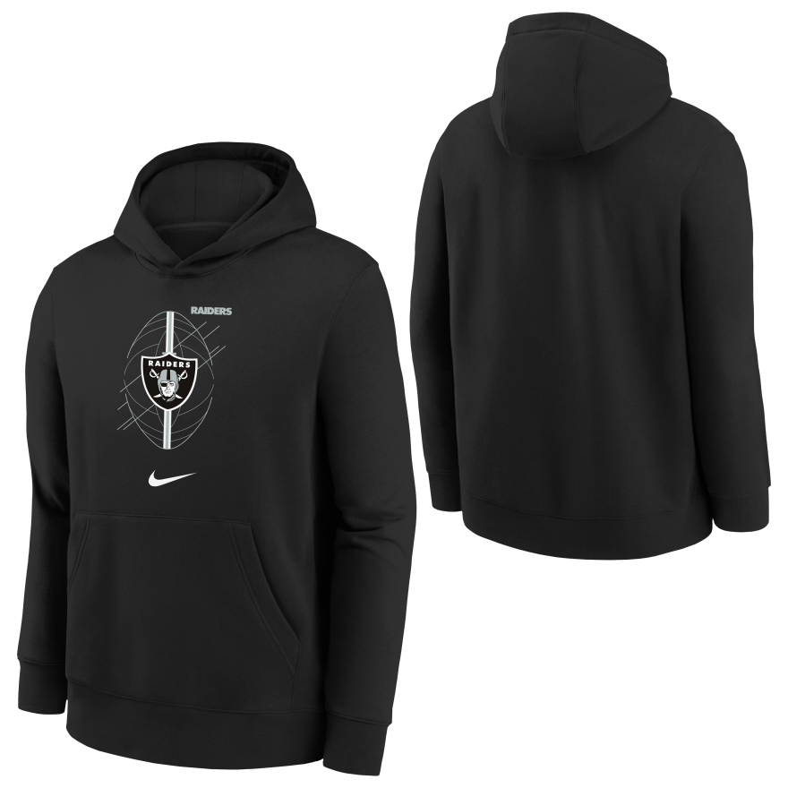 Raiders Youth Nike Club Sweatshirt