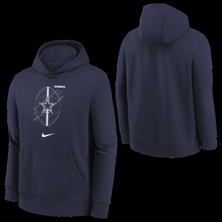 Cowboys Youth Nike Icon Club Sweatshirt