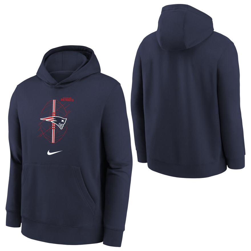 Patriots Youth Nike Club Sweatshirt