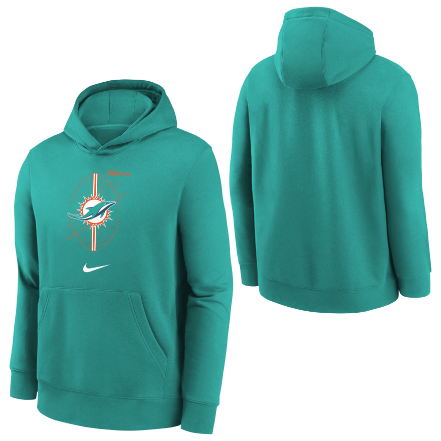 Dolphins Youth Nike Club Sweatshirt