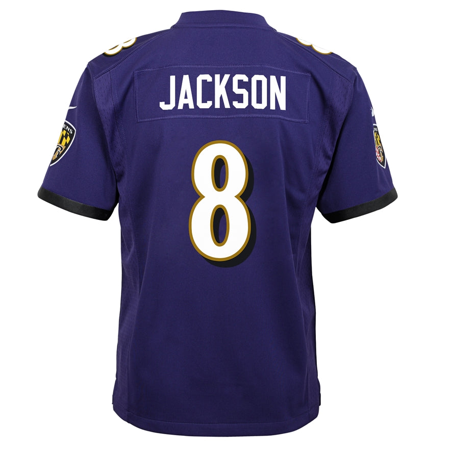 Ravens Lamar Jackson Infant Nike Game Jersey