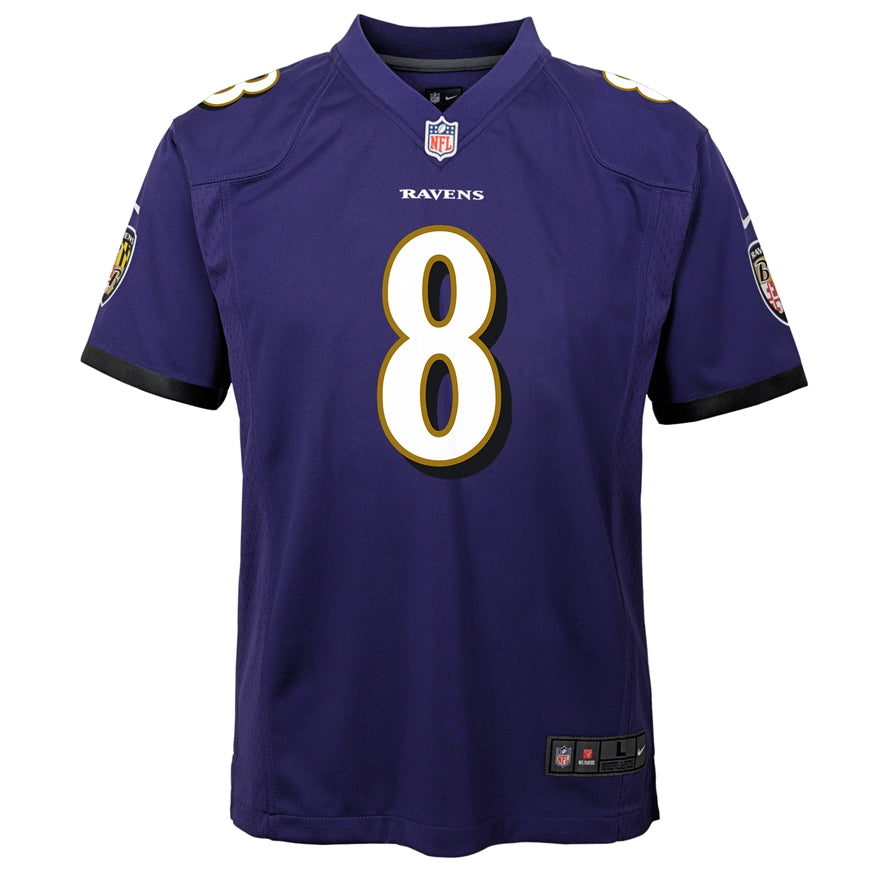 Ravens Lamar Jackson Infant Nike Game Jersey