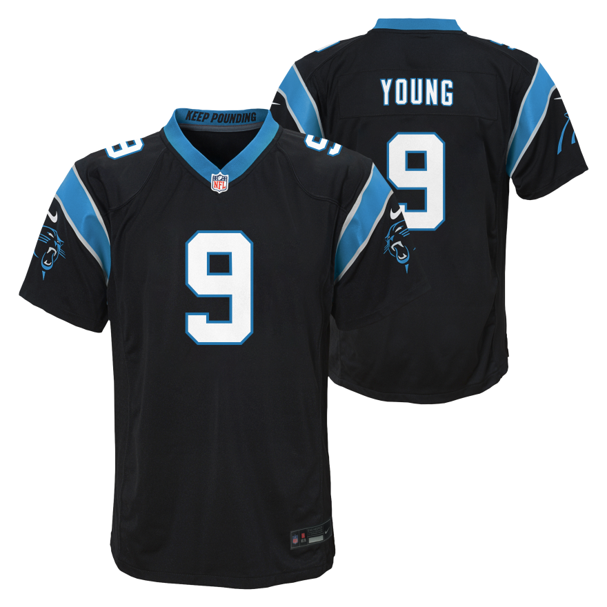 Panthers Byron Young Youth Nike Jersey