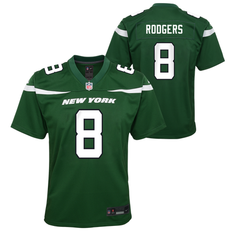 Jets Aaron Rodgers Youth Nike Game Jersey