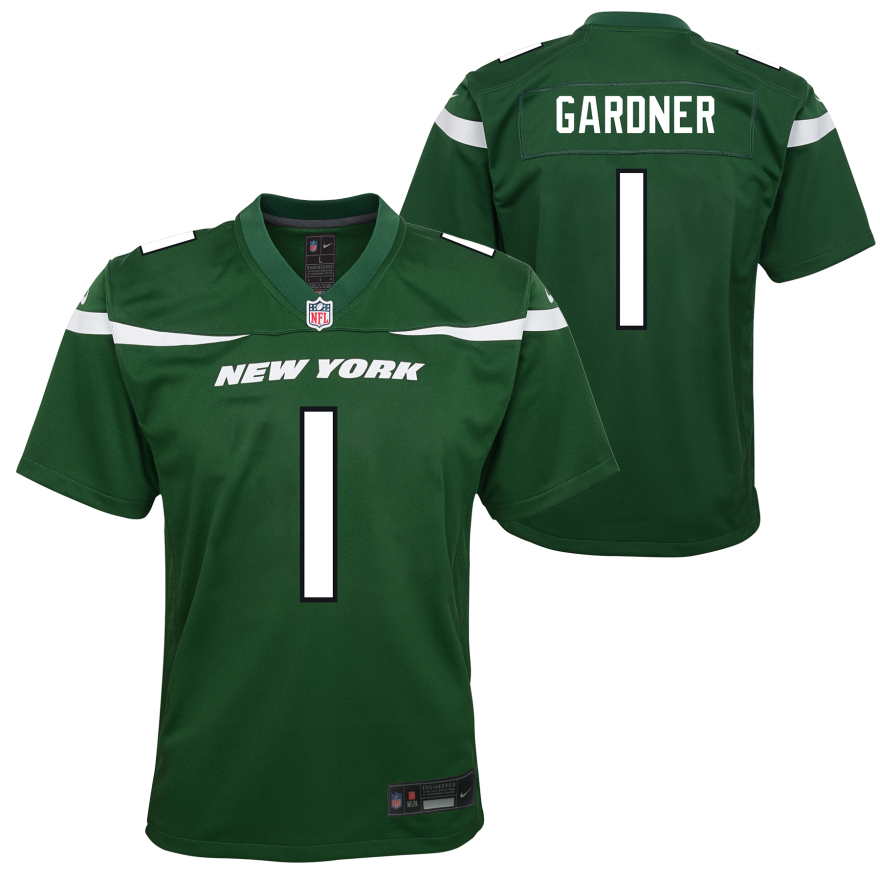 Jets Sauce Gardner Youth Nike Game Jersey