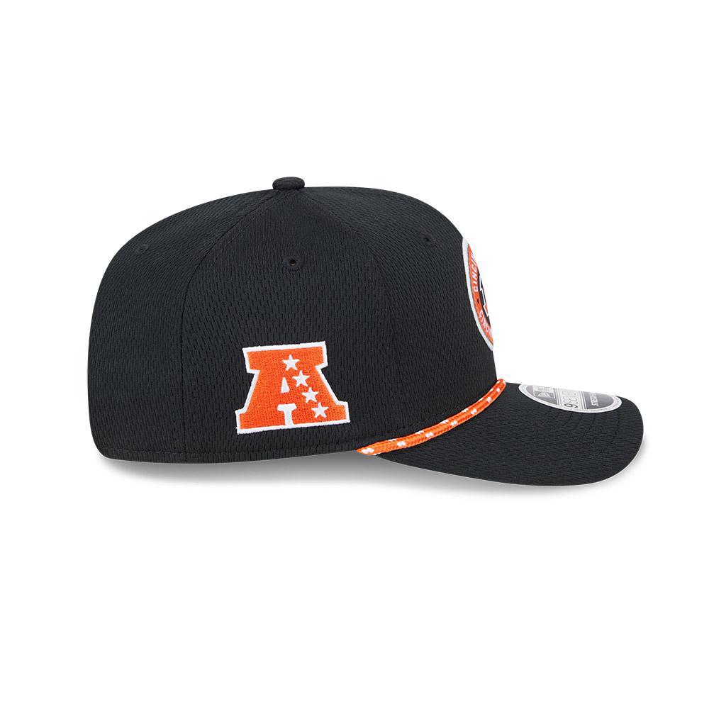 Bengals Men's New Era 2024 9SEVENTY Stretch Snap Sideline Hat