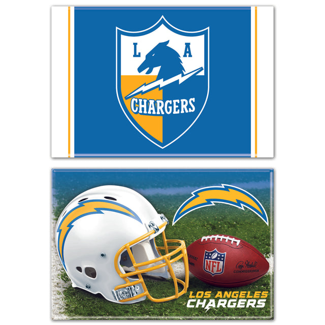 Chargers 2-Pack Rectangle Magnets