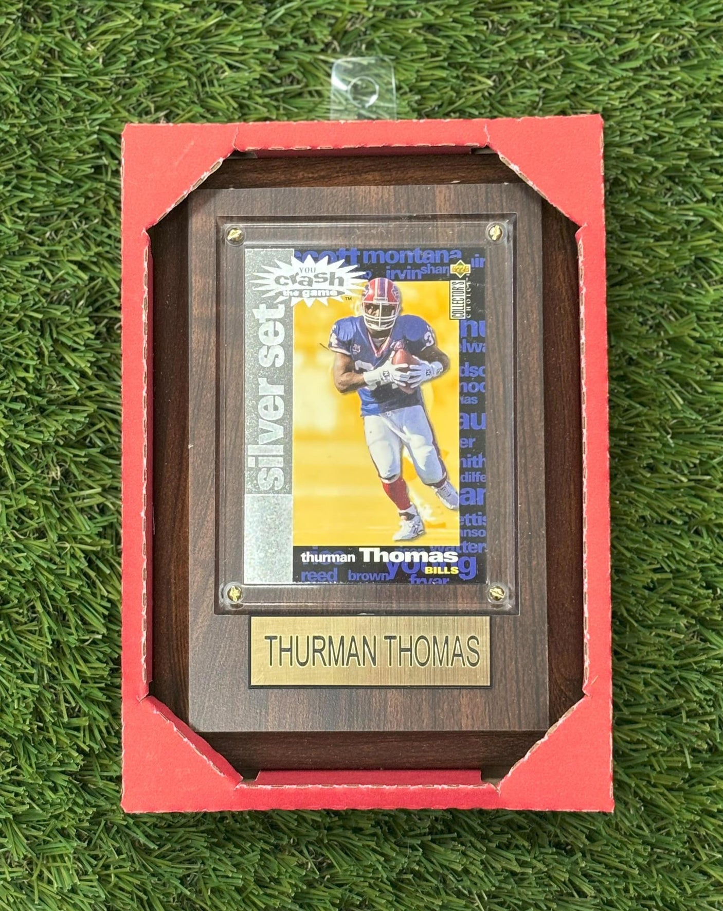 Thurman Thomas 4x6 Plaque