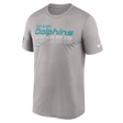 Dolphins 2025 Nike Men's Team Issue Legend T-Shirt