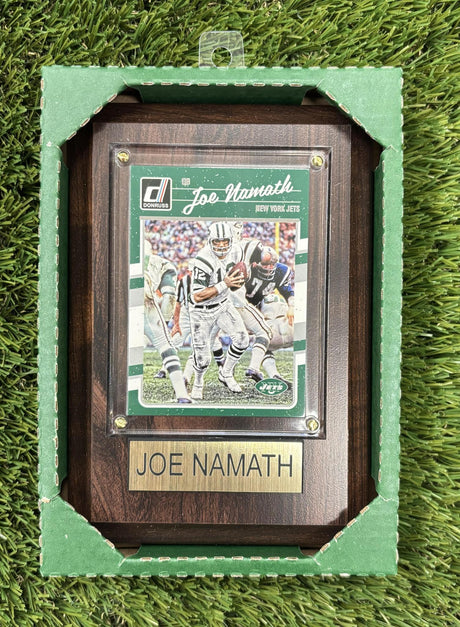 Joe Namath 4x6 Plaque