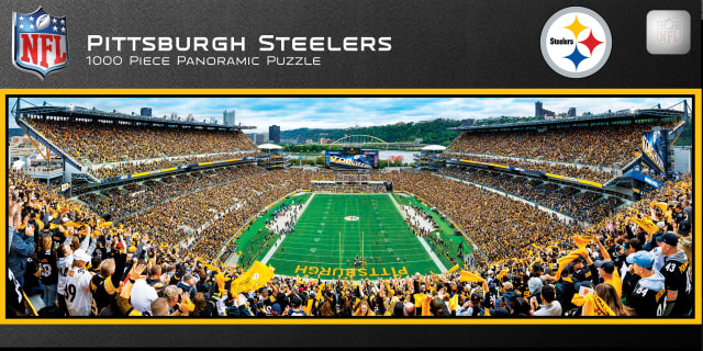Steelers 1000pc Panoramic Puzzle