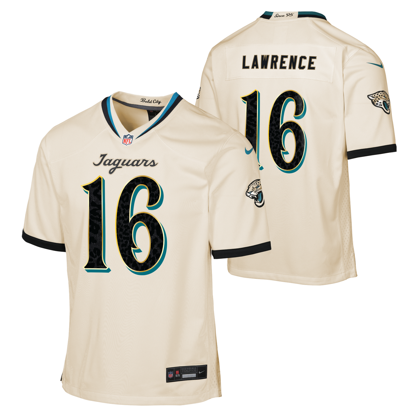 Jaguars Trevor Lawrence 2026 Nike Youth Rivalry Jersey