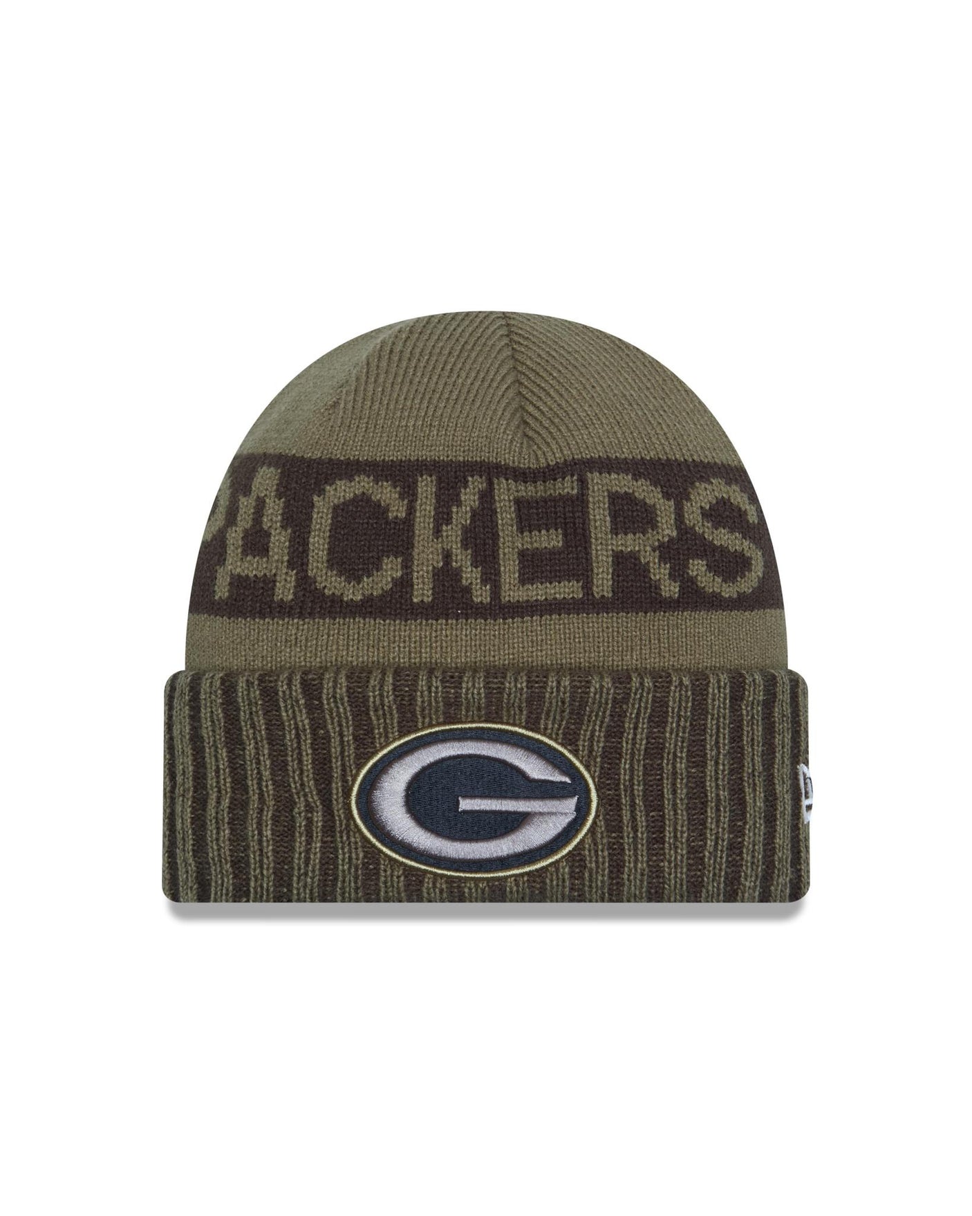 Packers 2025 Men's New Era Salute to Service Knit