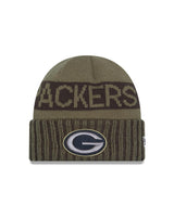 Packers 2025 Men's New Era Salute to Service Knit