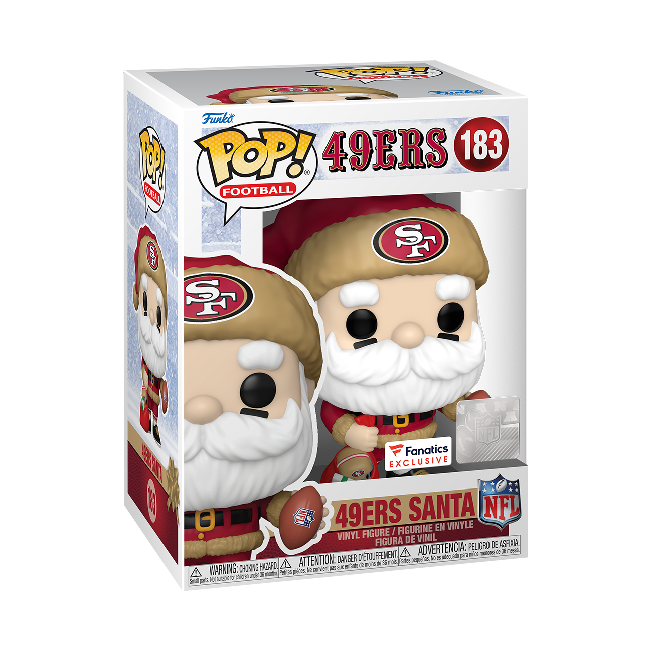 49ers Santa Funko Pop!