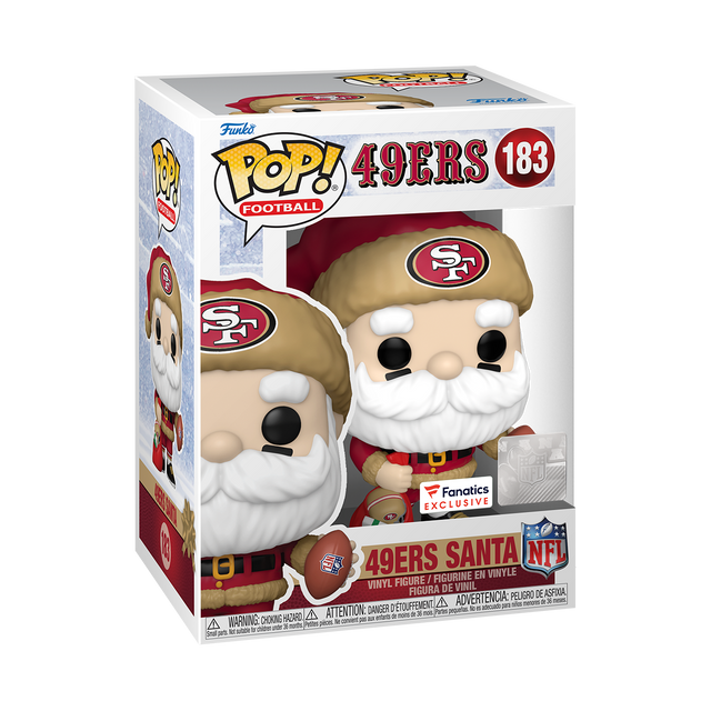 49ers Santa Funko Pop!