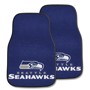 Seahawks 2-Piece Carpet Car Mat Set