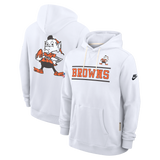 Browns 2026 Nike Men's Alternate Sideline DRI-Fit Hoodie Pro Football Hall of Fame