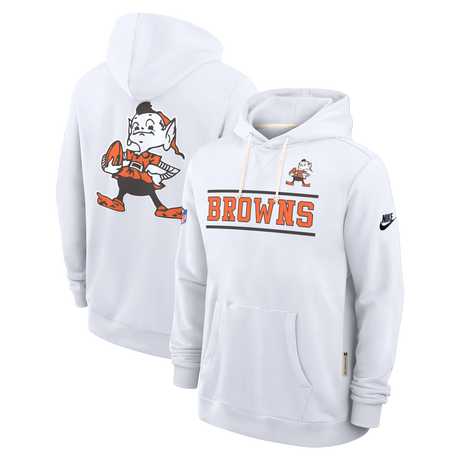Browns 2026 Nike Men's Alternate Sideline DRI-Fit Hoodie Pro Football Hall of Fame