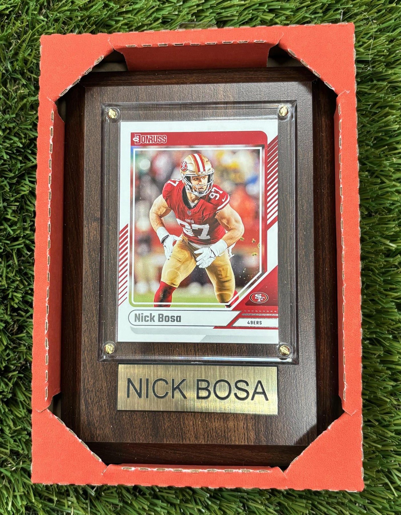 Nick Bosa 4x6 Plaque