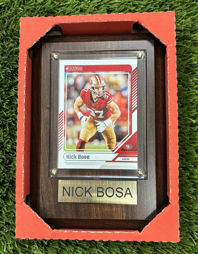 Nick Bosa 4x6 Plaque