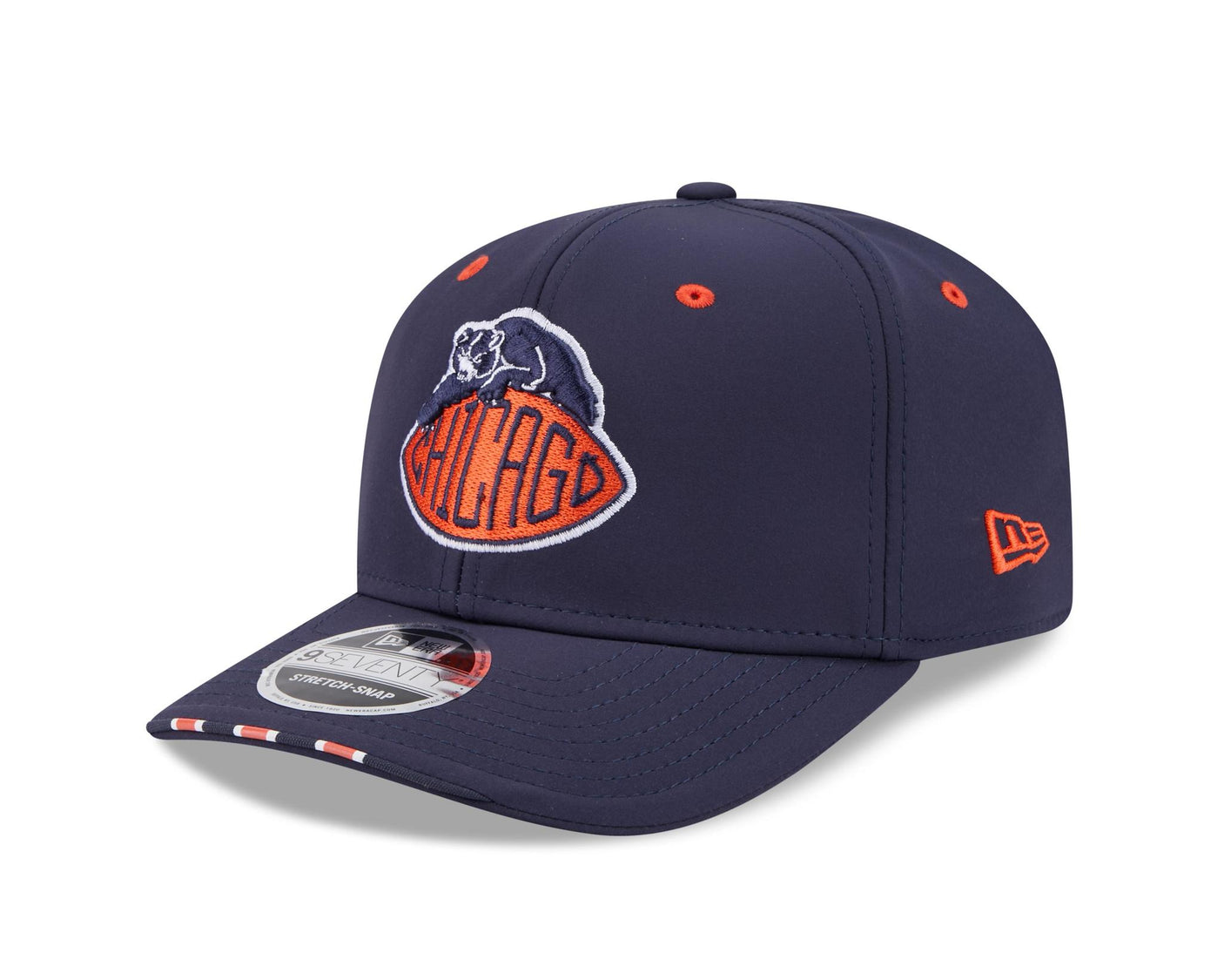 Bears 2026 New Era Men's 9SEVENTY Stretch Snap Rivalry Hat
