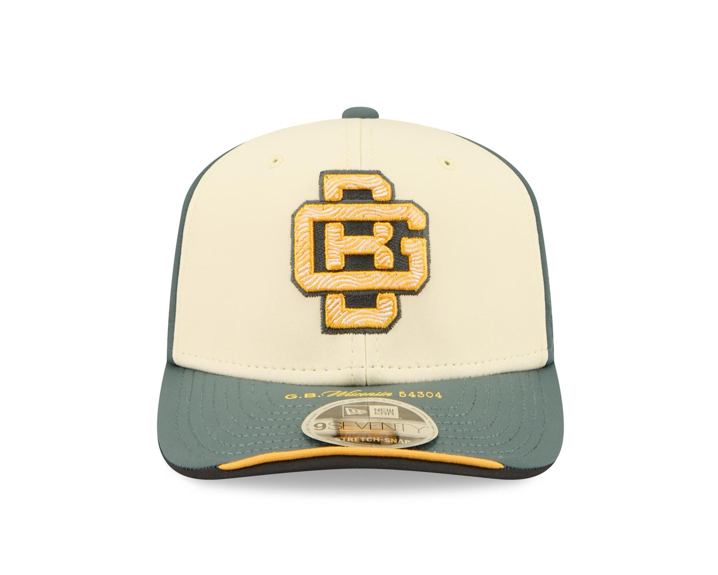 Packers 2026 New Era Men's 9SEVENTY Stretch Snap Rivalry Hat