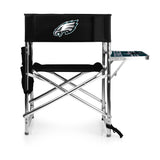Eagles Black Sports Chair