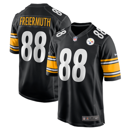 Steelers Pat Freiermuth Men's Black Nike Game Jersey