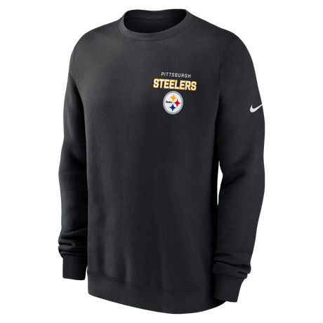 Steelers 2025 Men's Nike Fleece Club Crewneck
