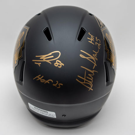 Class of 2025 Autographed Hall of Fame Black Speed Replica Helmet