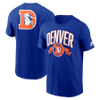 Broncos 2025 Nike Men's Rewind Front and Back Hit T-Shirt