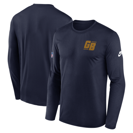Packers 2025 Nike Men's Long Sleeve Legend Alternate T-Shirt