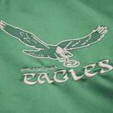 Eagles 2026 Mitchell & Ness Men's NFL Retro Roots Lightweight Satin Jacket (10355338969364)