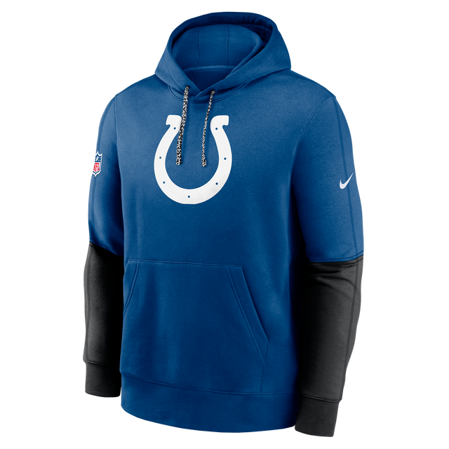 Colts 2024 Nike Men's Sideline Club Sweatshirt